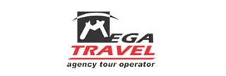 Mega Travel Logo